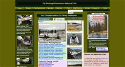 Desktop Screenshot of flyfishingyellowstonenationalpark.com